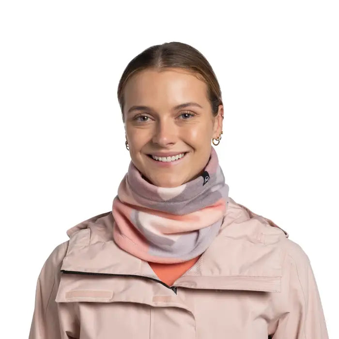 Unisex Polar Prints Neck Warmer - Purple