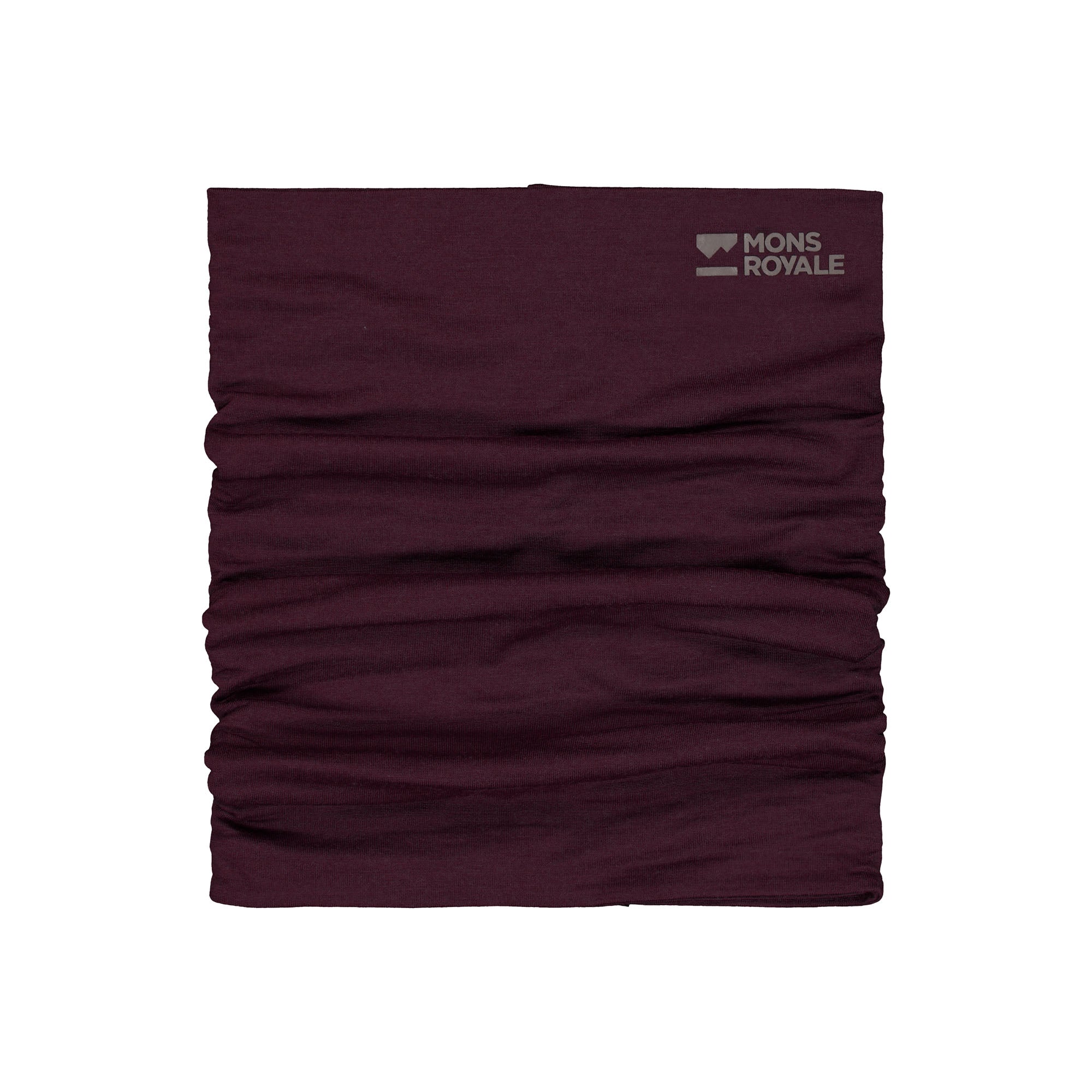 Double Up Merino Neckwarmer - Purple