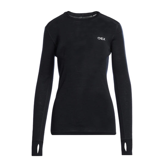 Women's Kelso Merino Long-Sleeve Base Layer - Black