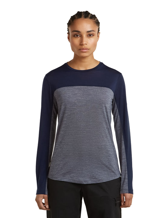 Women's 125 Cool Lite Sphere Long-Sleeve T-Shirt - Blue