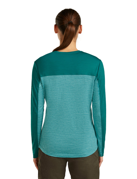 Women's 125 Cool Lite Sphere Long-Sleeve T-Shirt - Blue