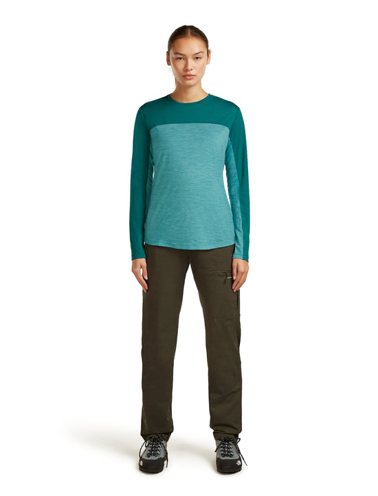 Women's 125 Cool Lite Sphere Long-Sleeve T-Shirt - Blue