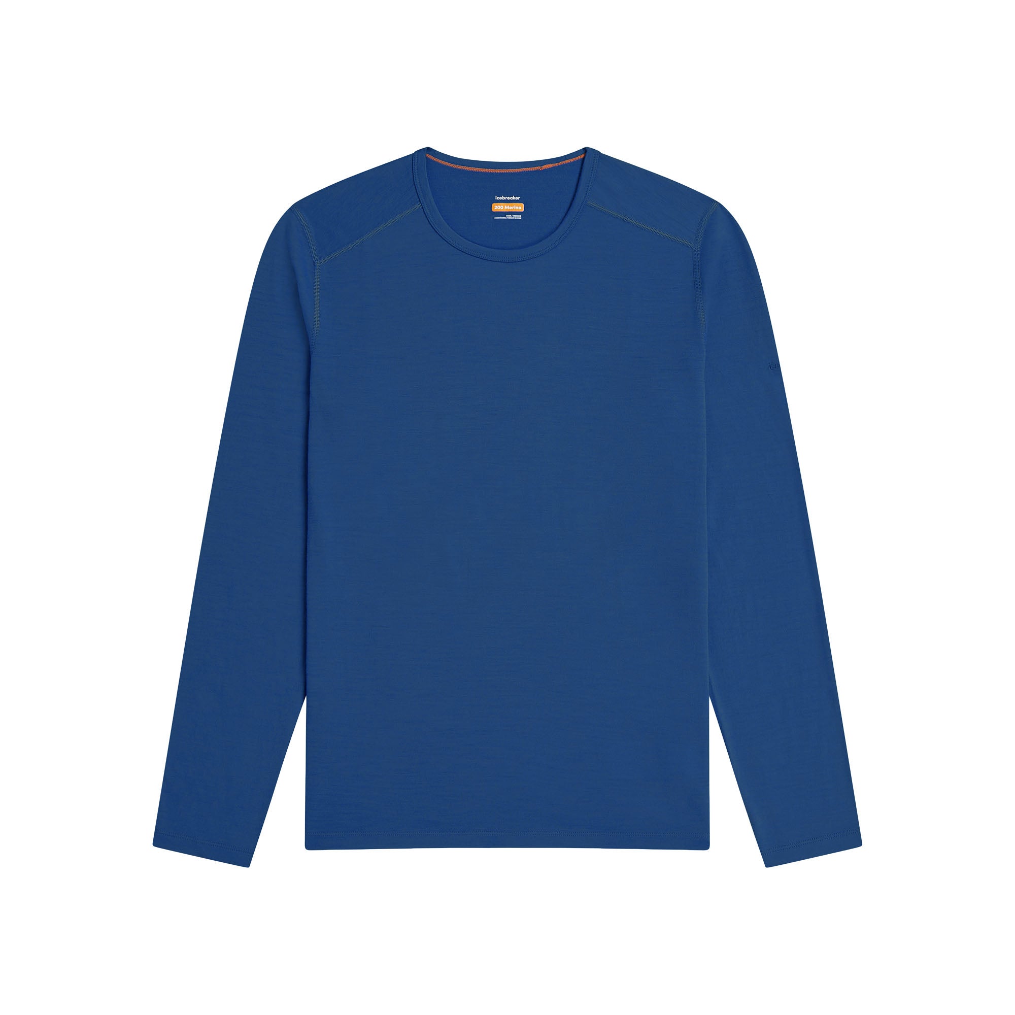 Men's 200 Oasis Long Sleeve Crewe Top - Blue