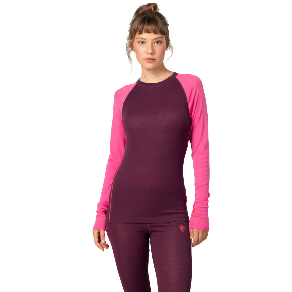 Women's Kaia Base Layer Set - Red / Pink