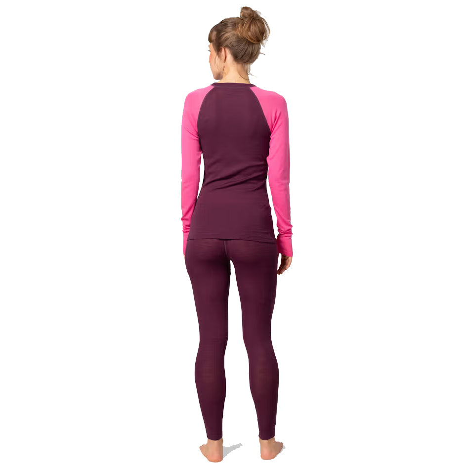 Women's Kaia Base Layer Set - Red / Pink