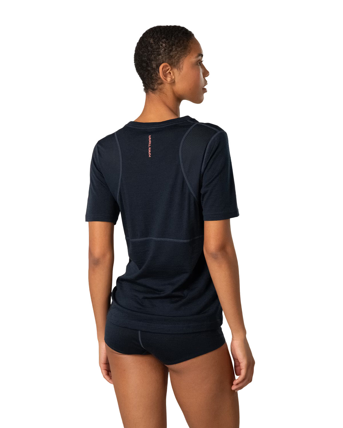 Women's Embla Wool Short-Sleeve T-Shirt - Navy