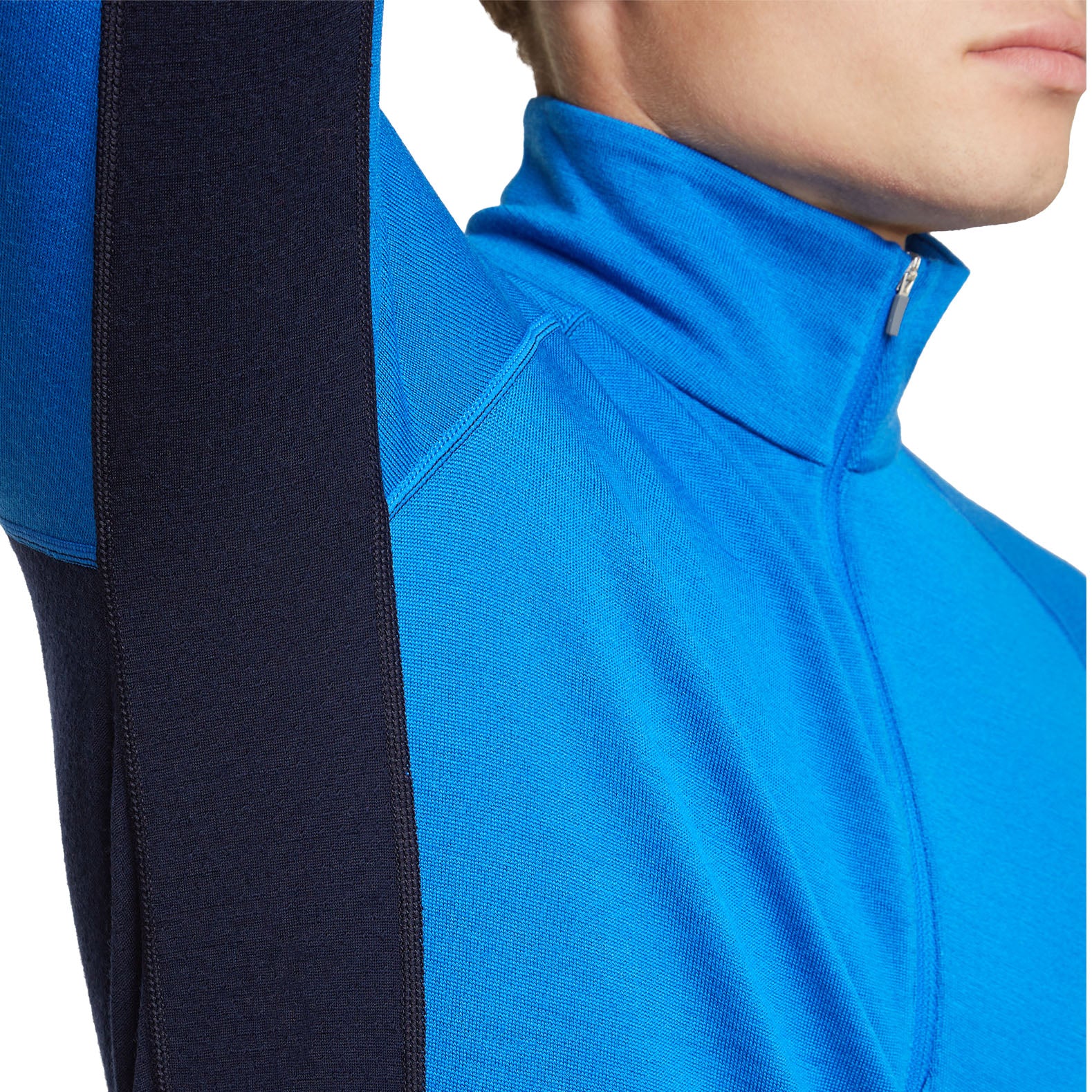 Men's 260 Zoneknit Long Sleeve Half Zip - Blue