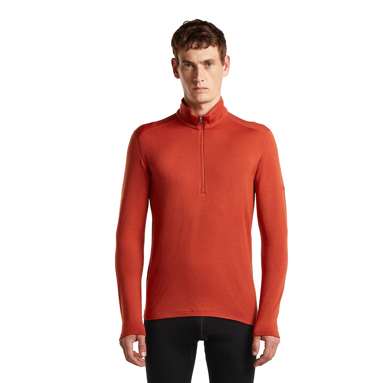 Men's 260 Tech Long Sleeve Half Zip - Red