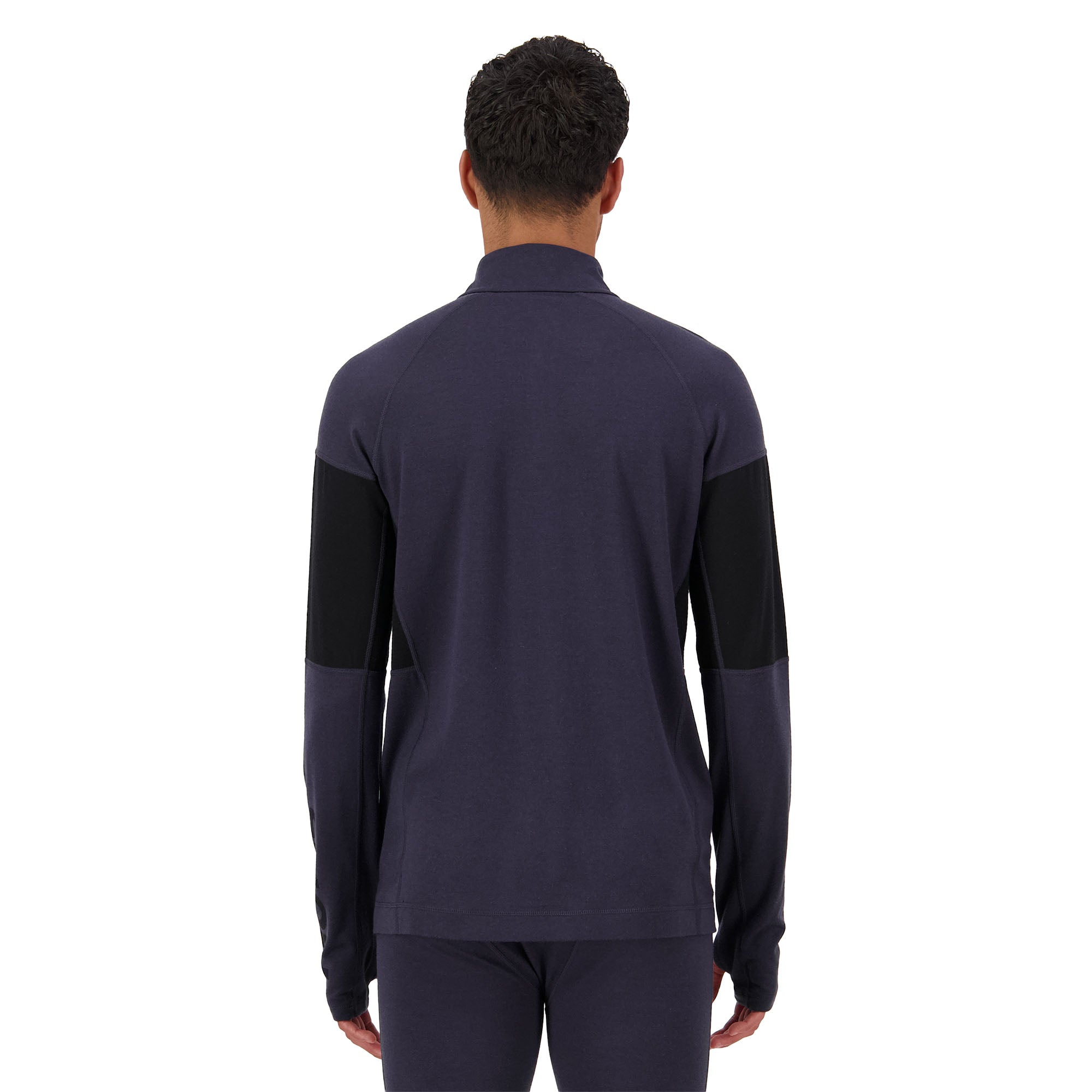 Men's Olympus Merino Base Layer 1/4 Zip - Grey