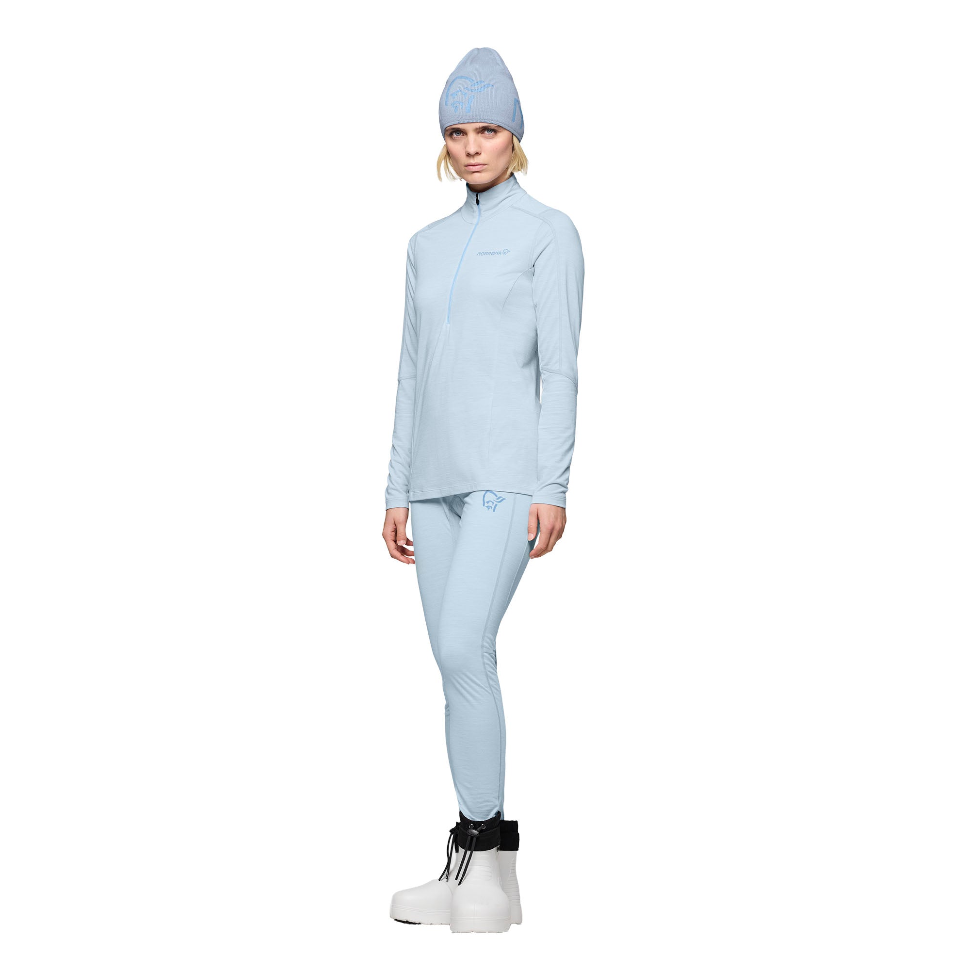 Women’s Falketind EqualiserUll Zip Neck - Blue