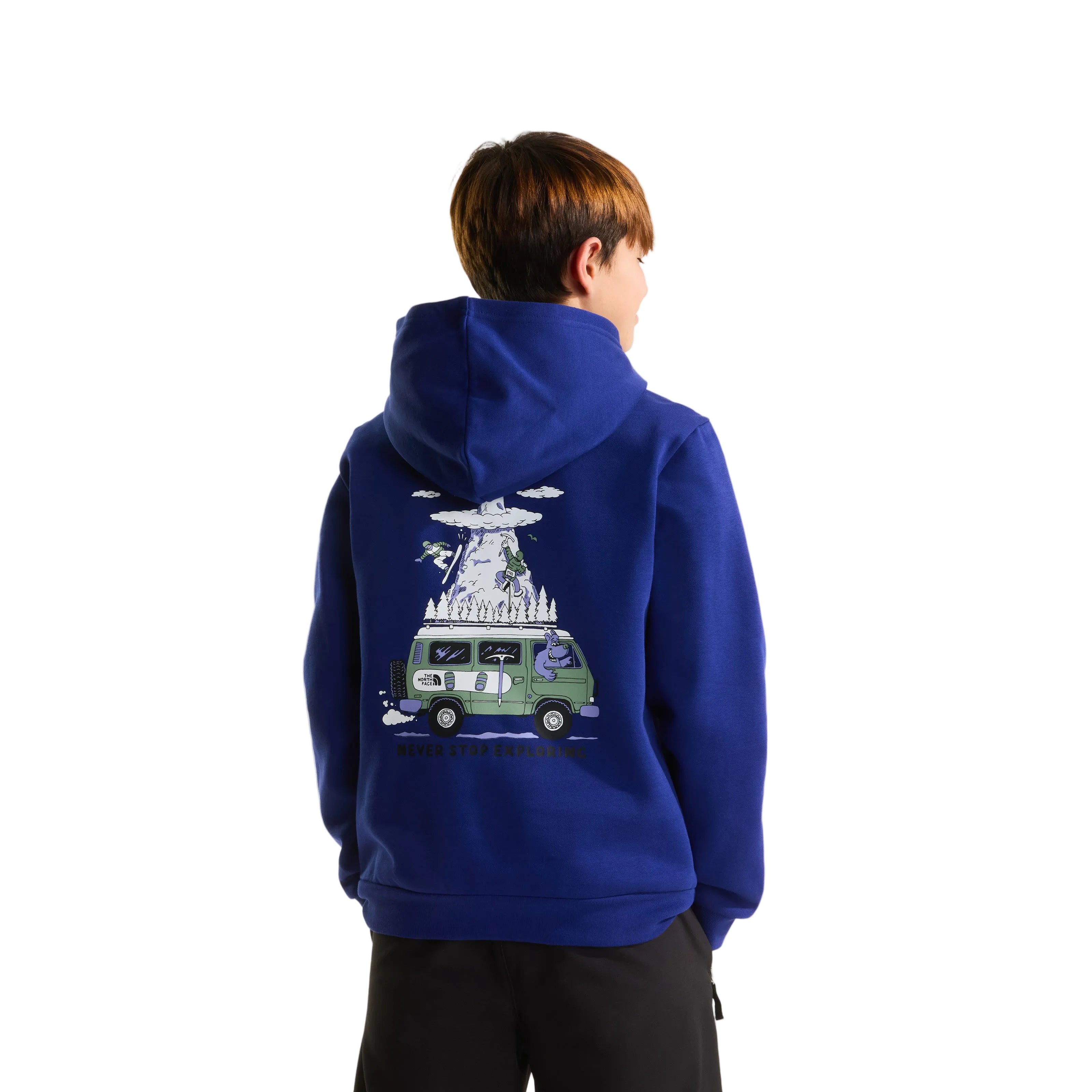 Kids' Outdoor Regular Hoodie - Blue