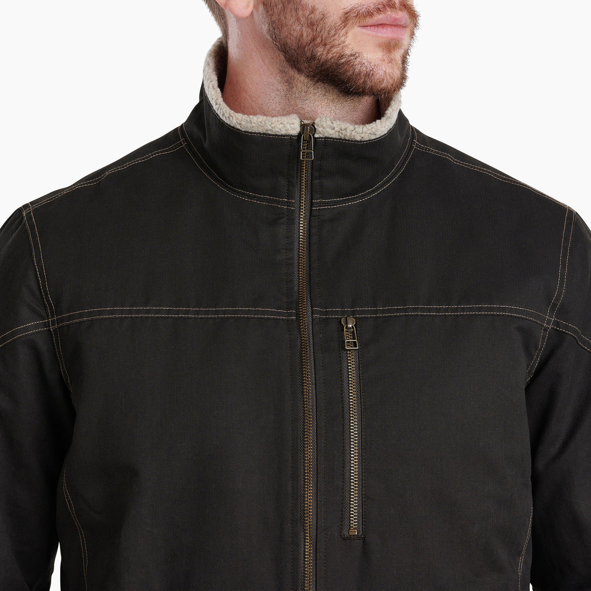 Men's Burr Insulated Jacket - Brown