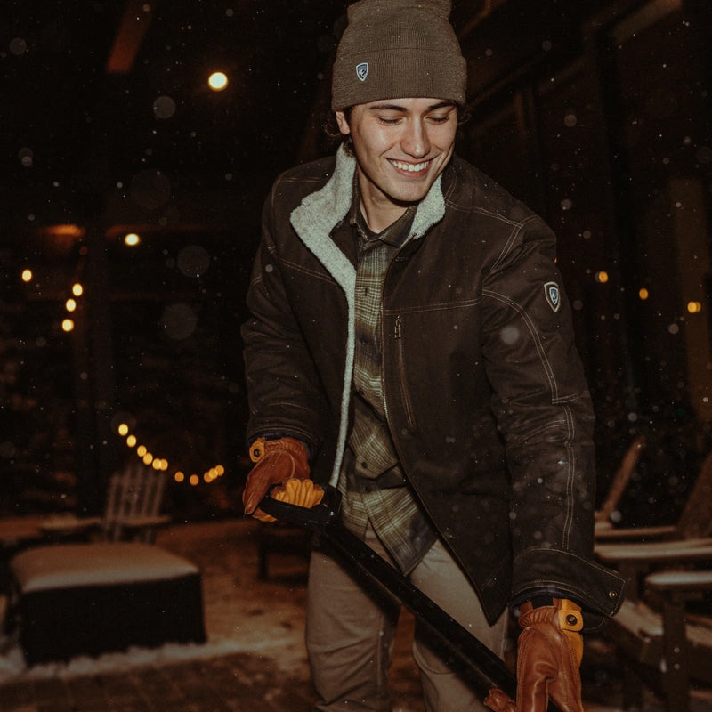 Men's Burr Insulated Jacket - Brown