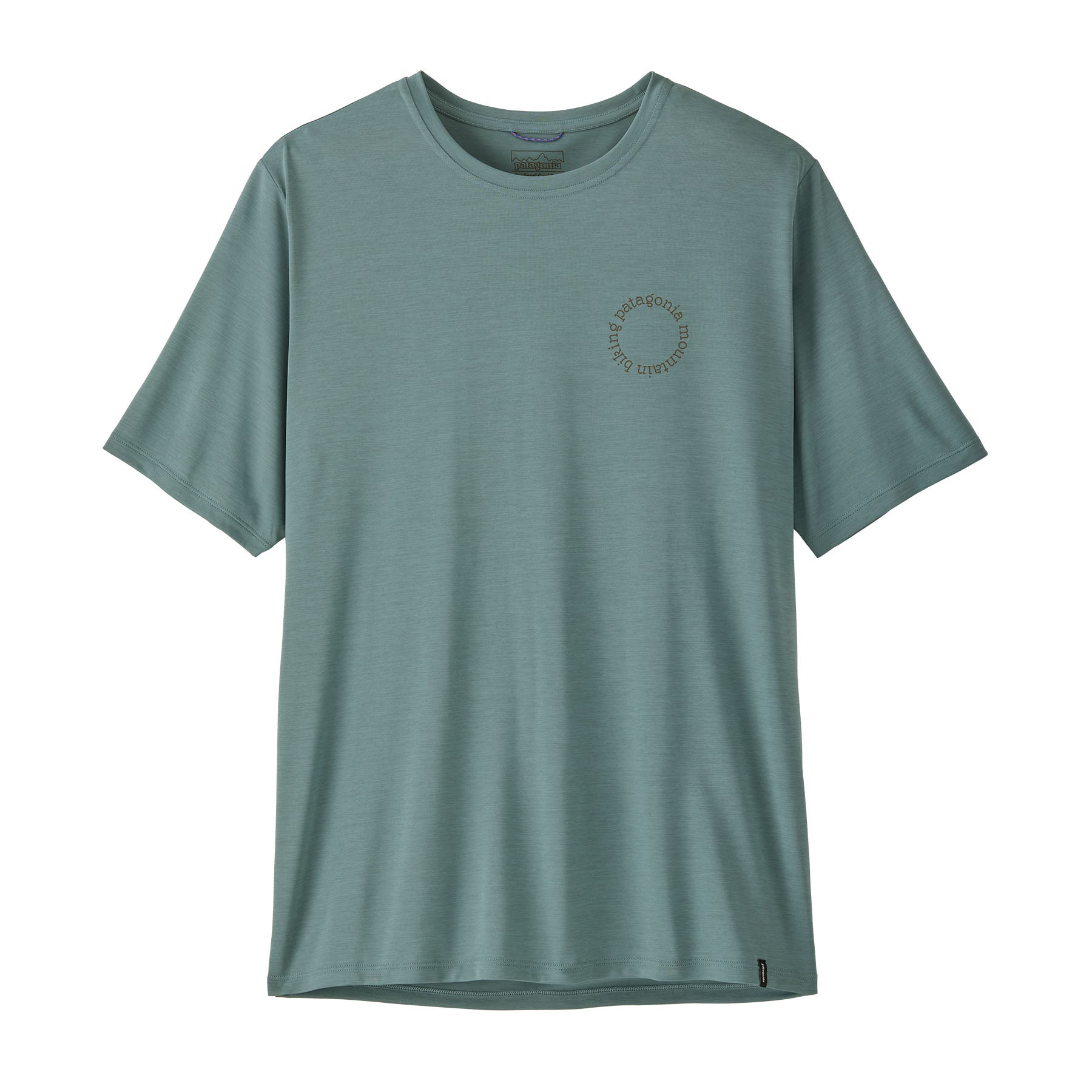 Men's Capilene® Cool Daily Graphic T-Shirt - Spokes Stencil / Blue