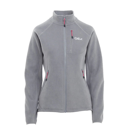 Women's Braidwood Full Zip Fleece - Grey