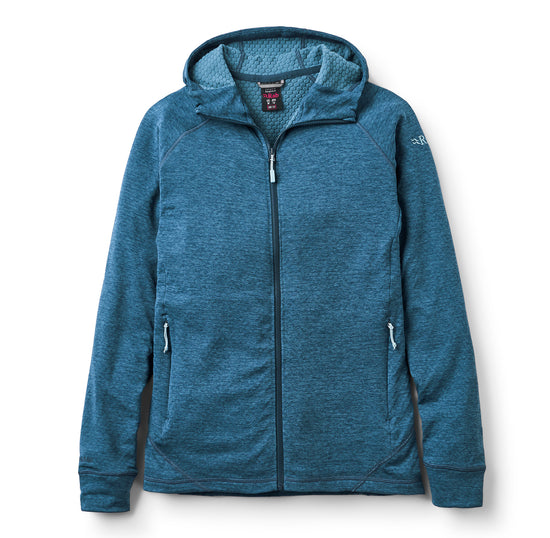 Women's Nexus Hooded Fleece Jacket - Blue