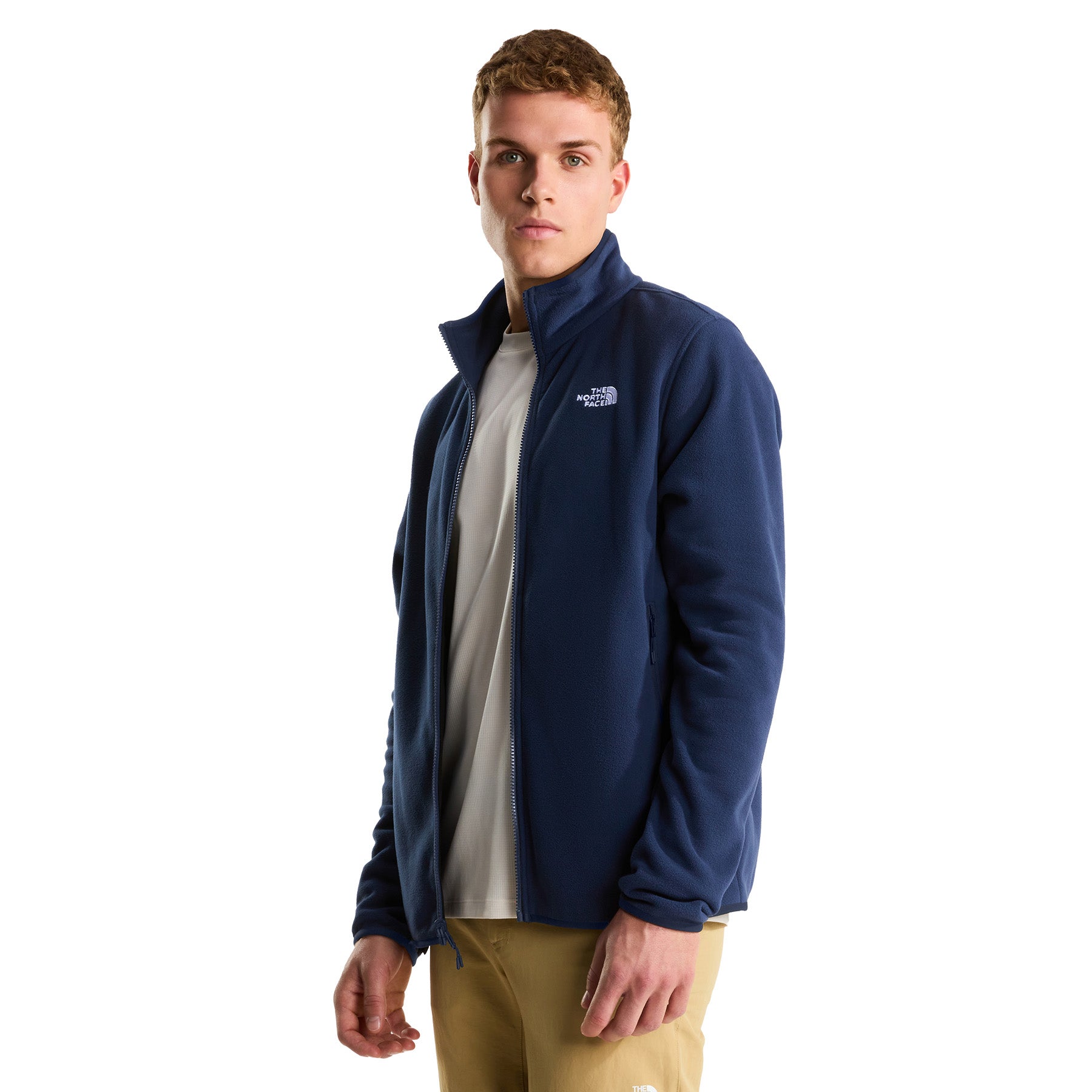 Men's Glacier Full Zip Fleece - Navy
