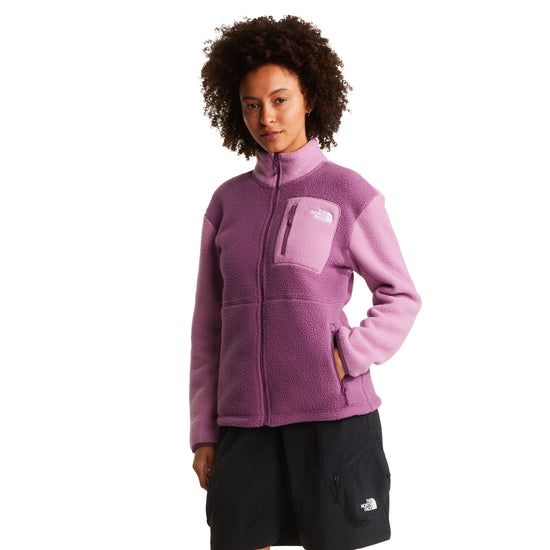 Women's Yumiori Full Zip Fleece Jacket - Pink