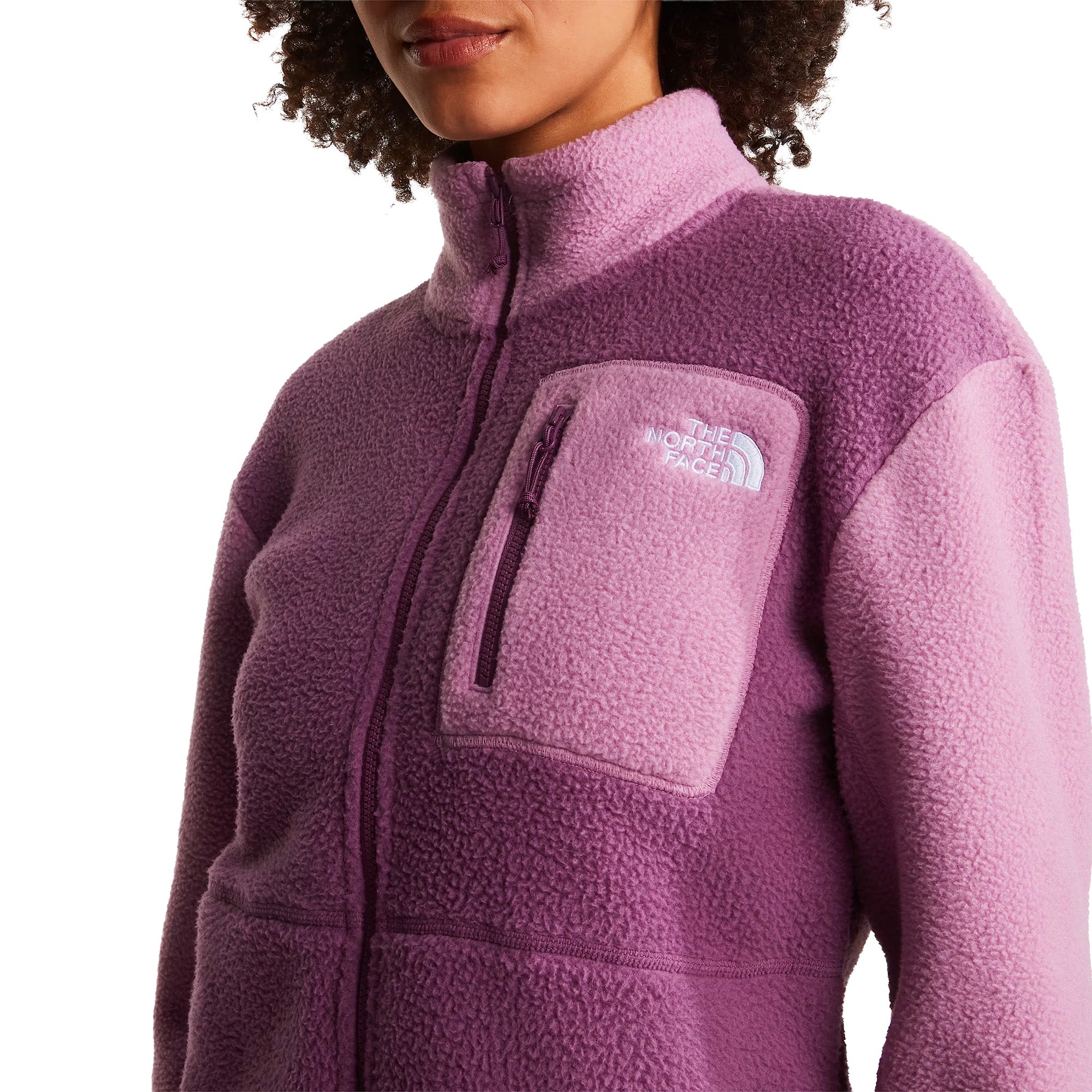 Women's Yumiori Full Zip Fleece Jacket - Pink