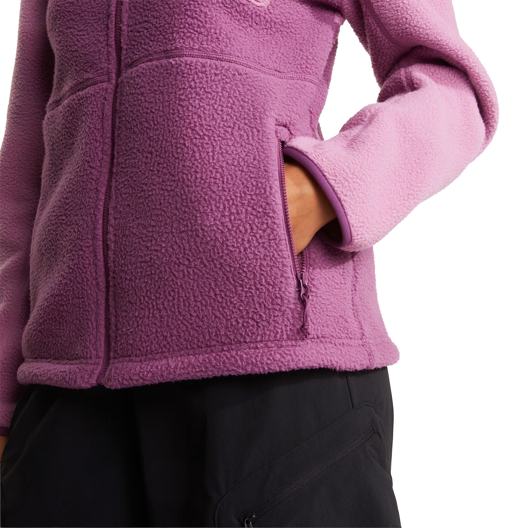 Women's Yumiori Full Zip Fleece Jacket - Pink