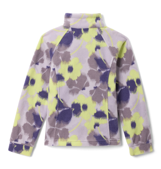 Kids' Benton Springs II Printed Full Zip Fleece - Purple