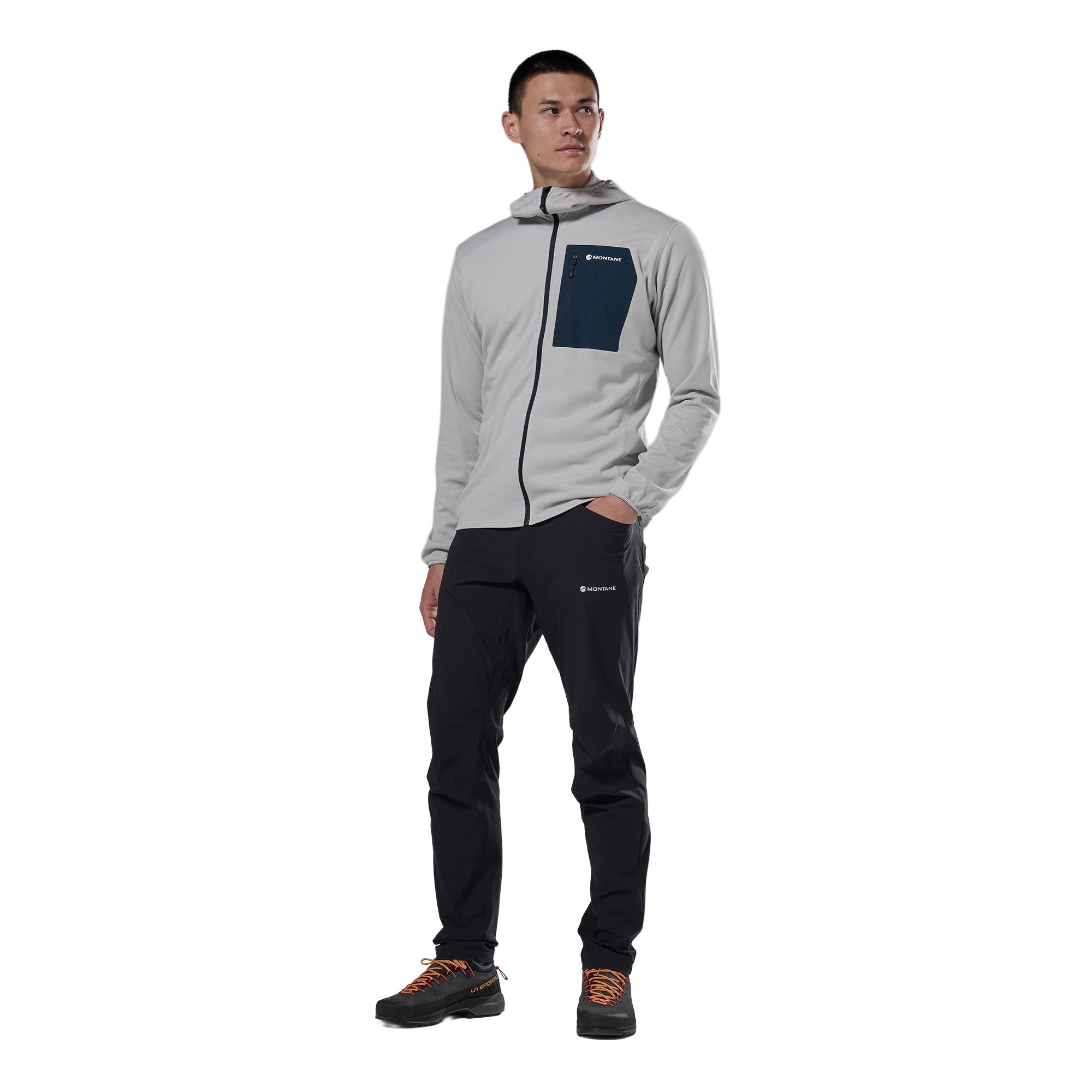 Men's Zepher Fleece Hoodie - Grey