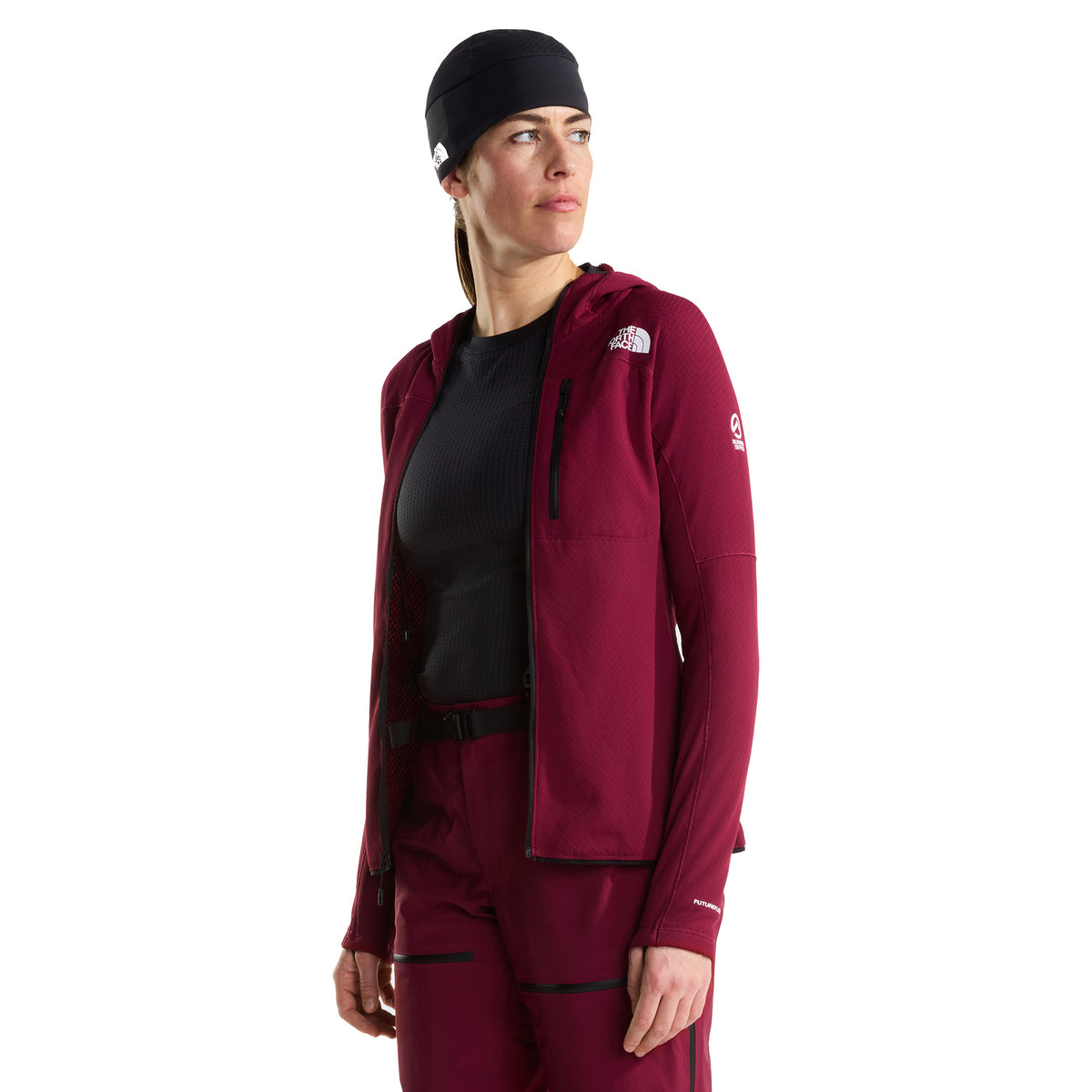 Women's Summit FutureFleece Full Zip Hooded Jacket - Red