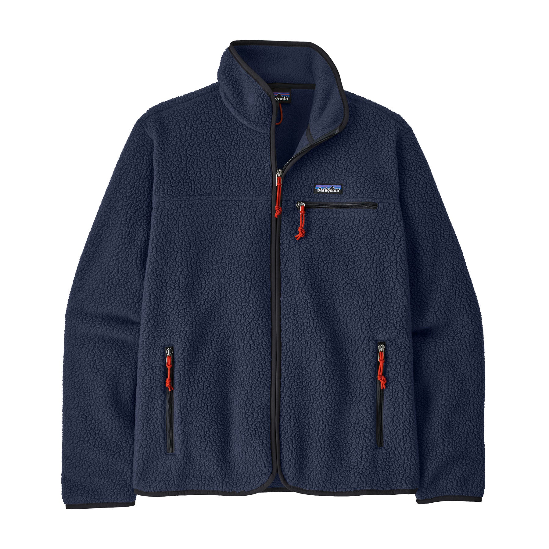 Men's Retro Pile Fleece Jacket - Navy