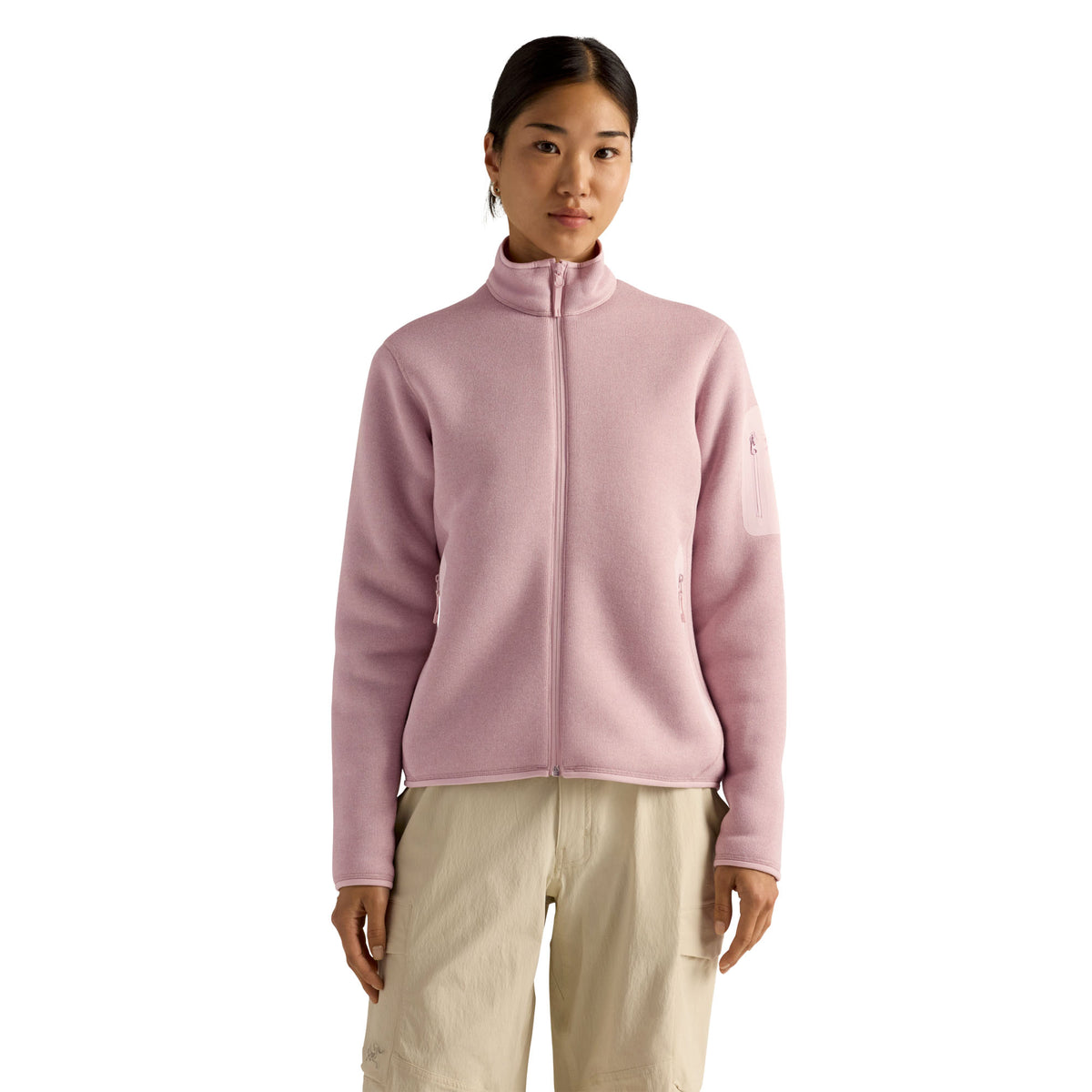 Women's Covert Cardigan - Alpine Rose Heather