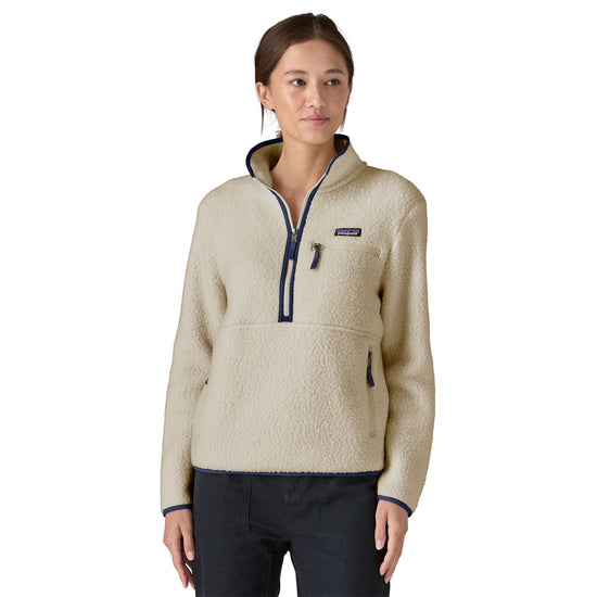 Women's Retro Pile Fleece Marsupial - Natural