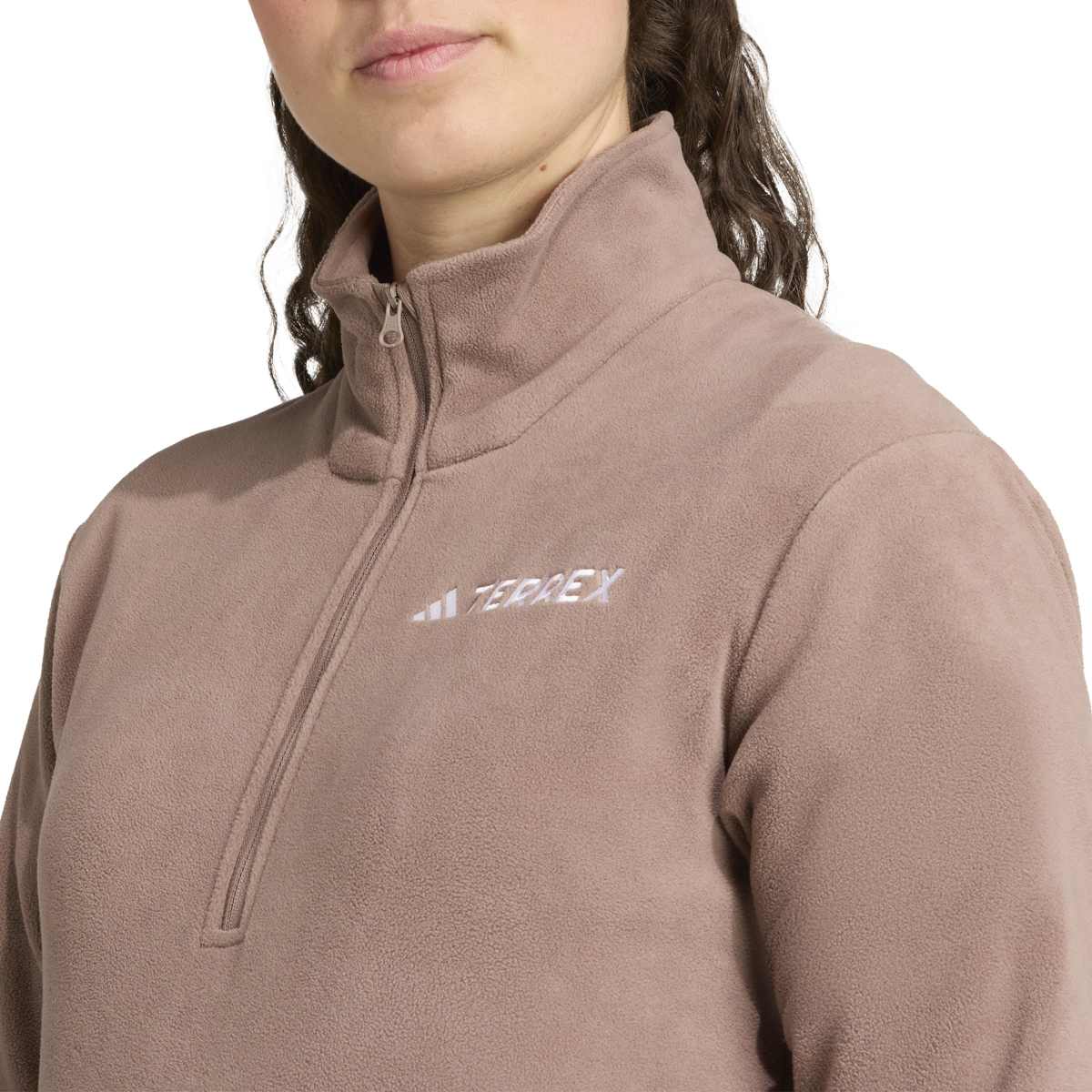 Women's Multi Essentials 1/2 Zip Fleece - Brown