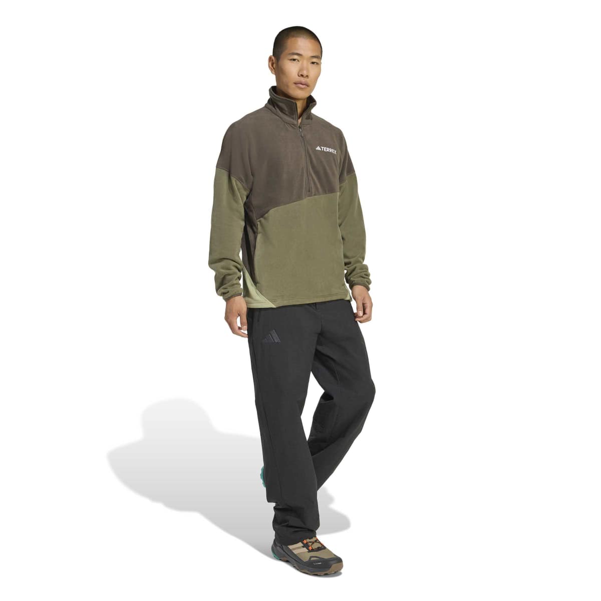 Men's Multi Climawarm 1/2 Zip Fleece - Green