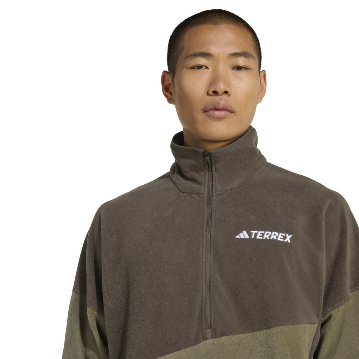 Men's Multi Climawarm 1/2 Zip Fleece - Green