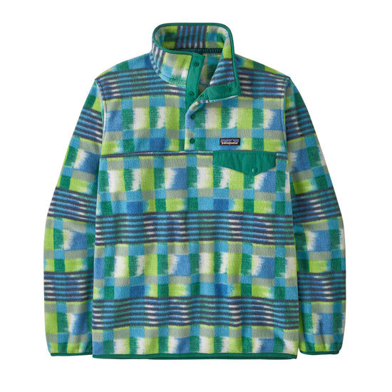 Men's Lightweight Synchilla Snap-T Pullover - Blue / Green