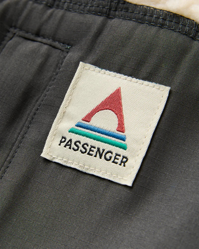 Men's Offroad Sherpa 1/2 Zip Fleece - Cream / Blue