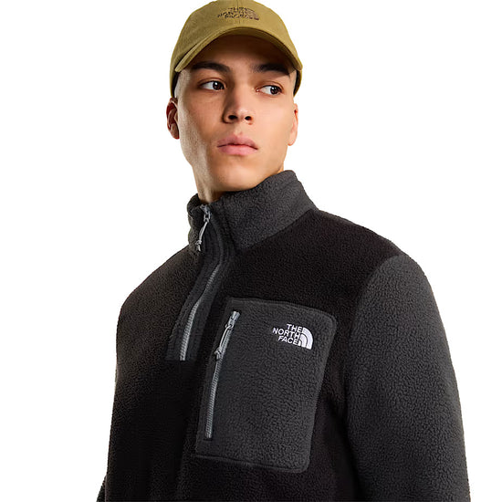 Men's Yumiori 1/4 Zip Fleece Jacket - Grey