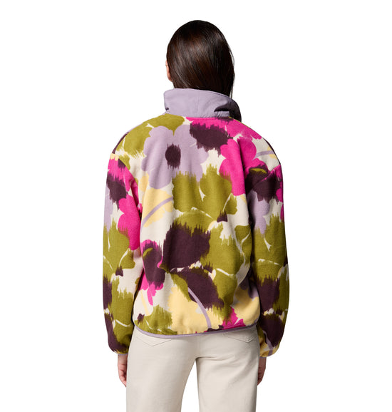 Women's Sequoia Grove Printed 1/2 Zip Fleece - Purple