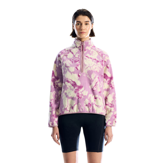 Women's Bamburgh 1/2 Zip Fleece - Purple