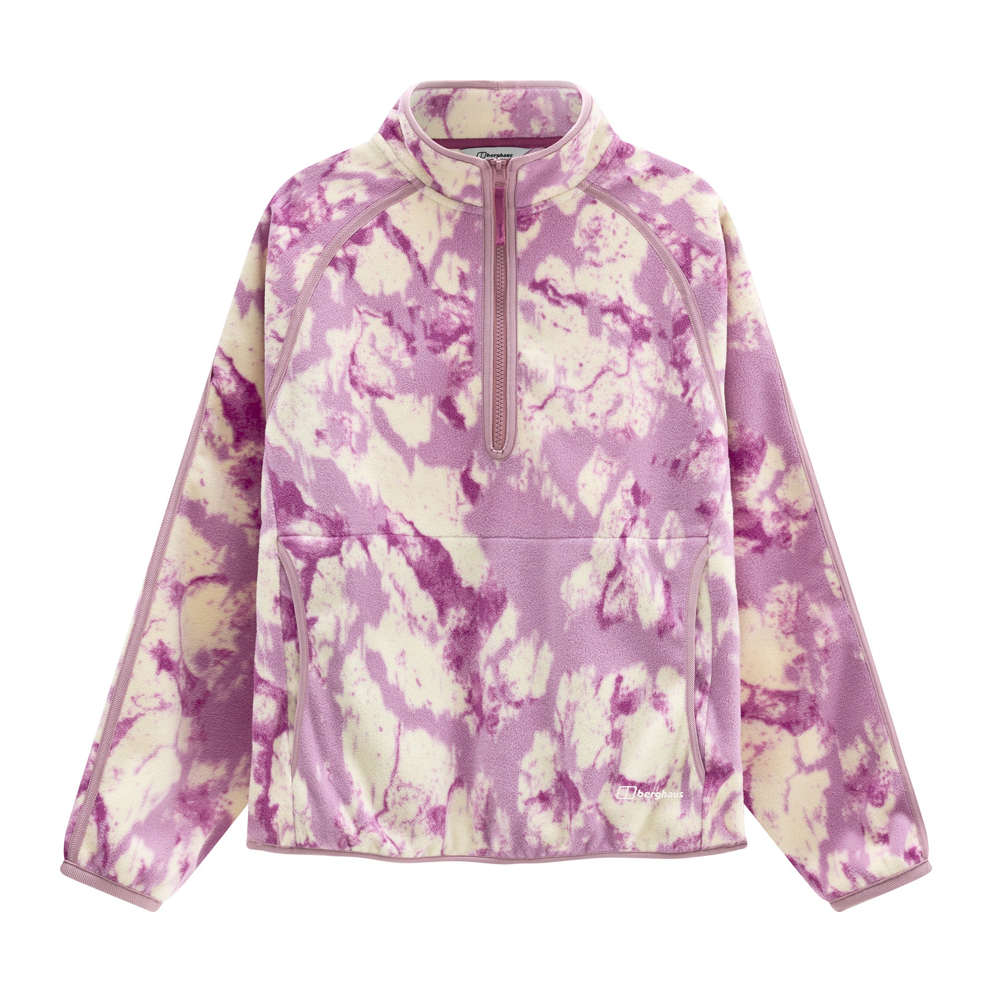 Women's Bamburgh 1/2 Zip Fleece - Purple