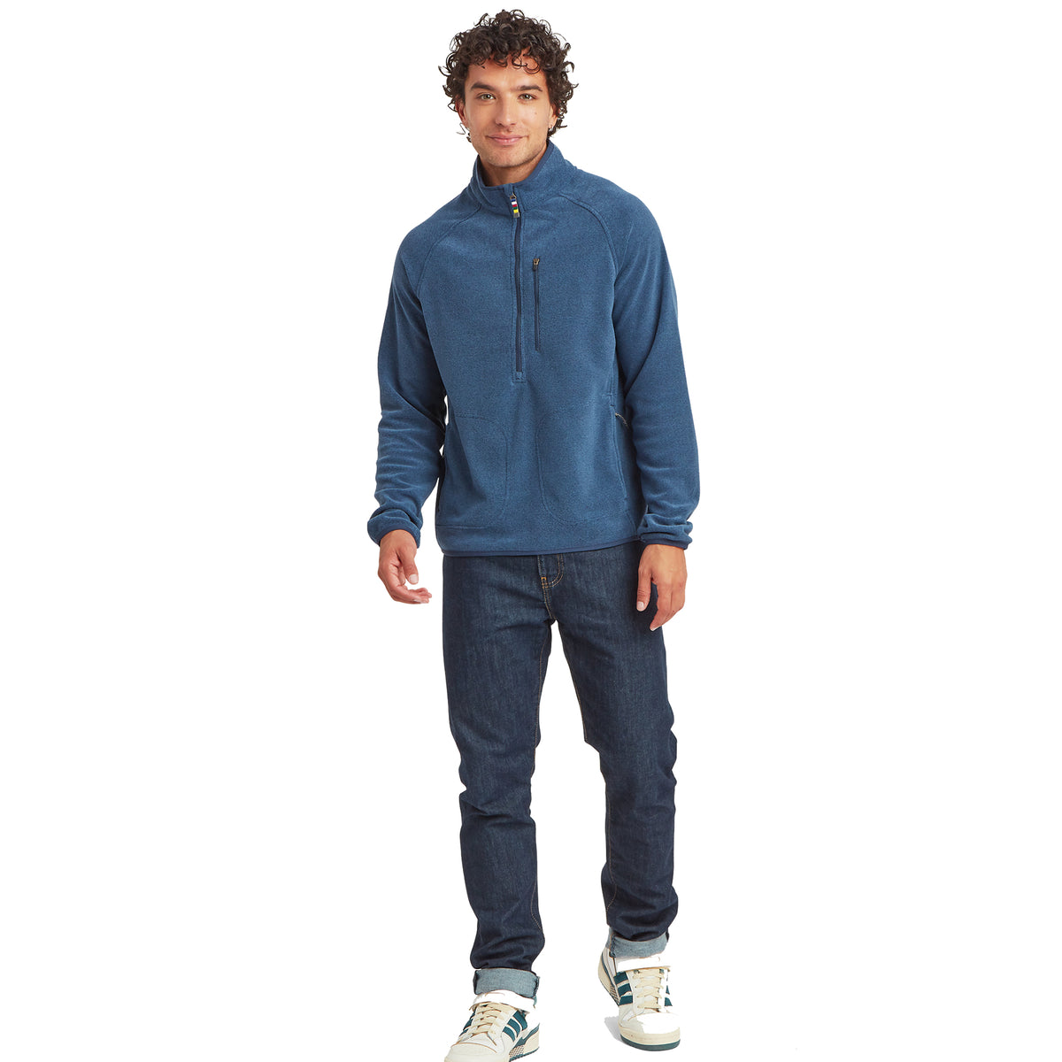 Men's Rolpa 1/2 Zip Fleece - Navy