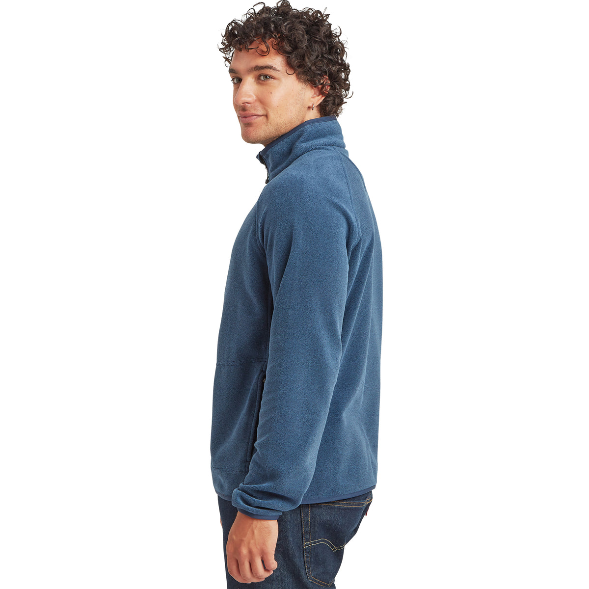 Men's Rolpa 1/2 Zip Fleece - Navy