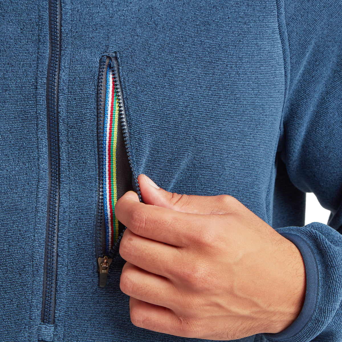 Men's Rolpa 1/2 Zip Fleece - Navy