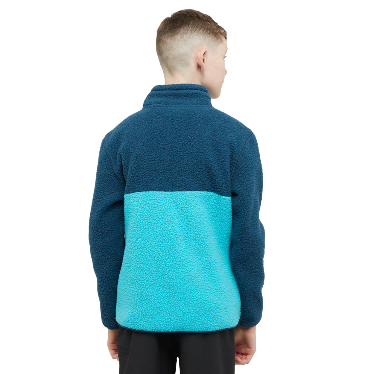 Kids' Borg 1/4 Zip Fleece - Blue