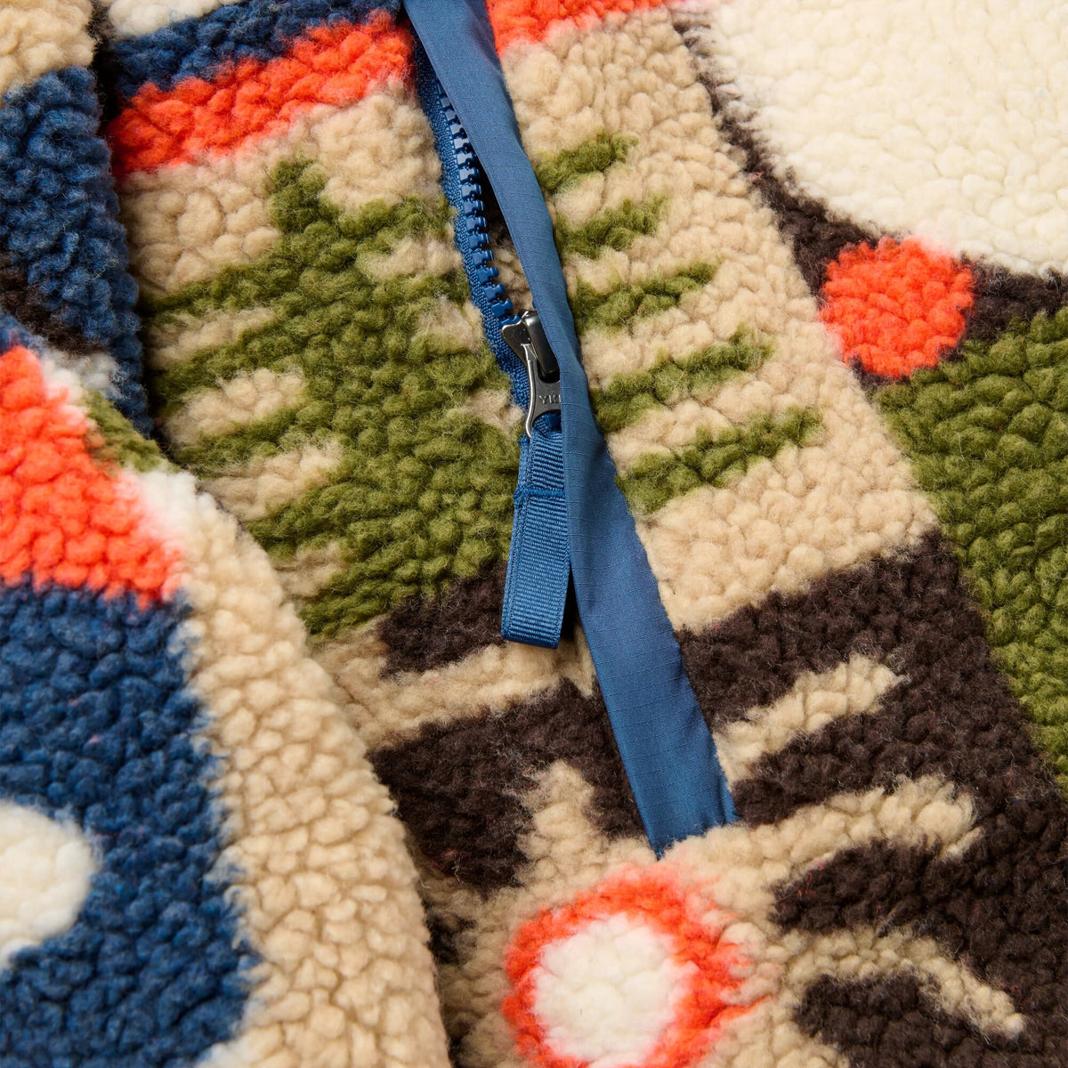 Men's Offroad Sherpa 1/2 Zip Fleece - Multi