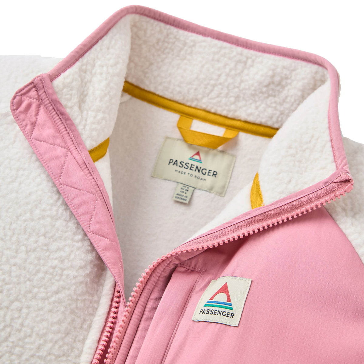 Women's Home 1/2 Zip Sherpa Fleece - Cream