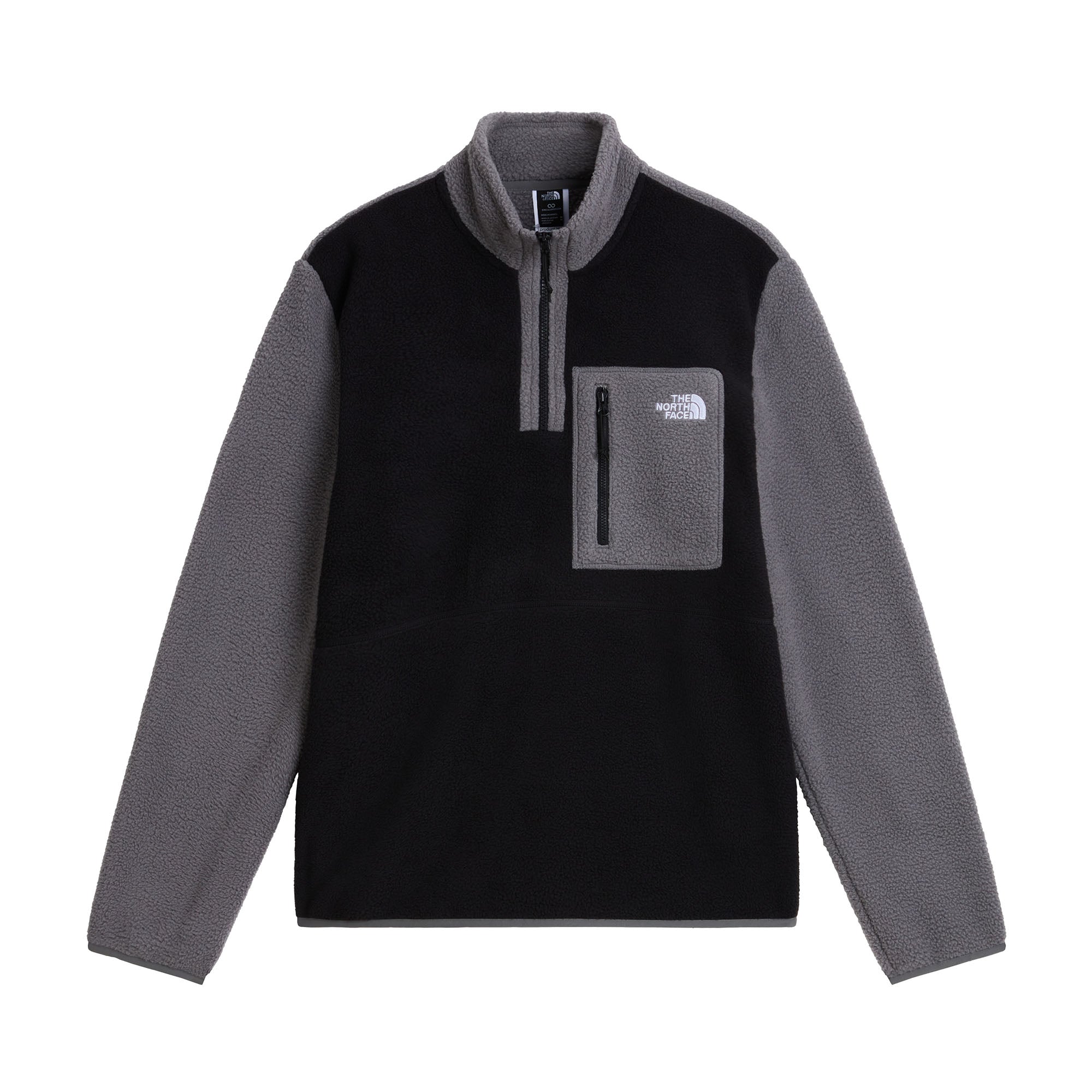 Men's Yumiori 1/4 Zip Fleece Jacket - Black