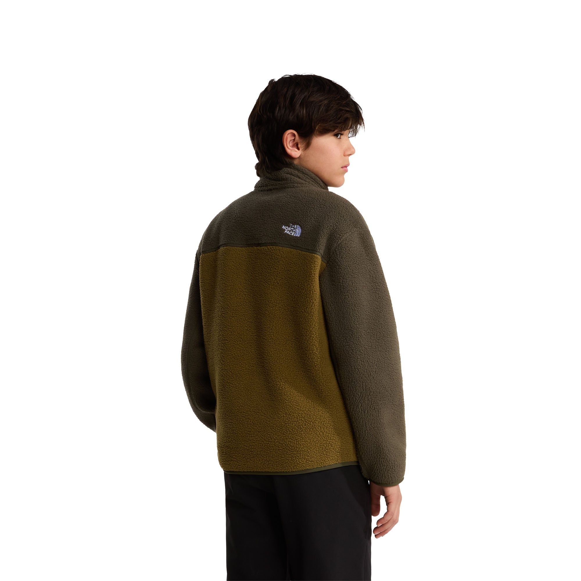 Teens' Yumiori 1/4 Zip Fleece - Brown