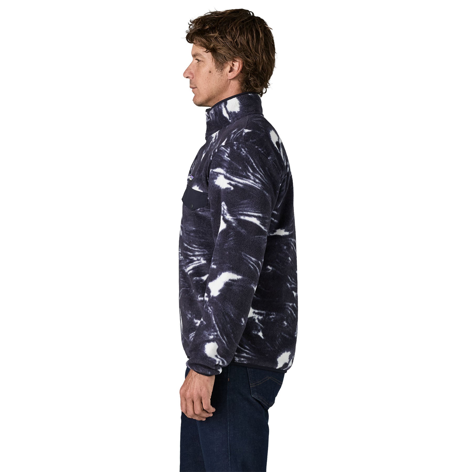 Men's Lightweight Synchilla Snap-T Pullover Fleece - Navy