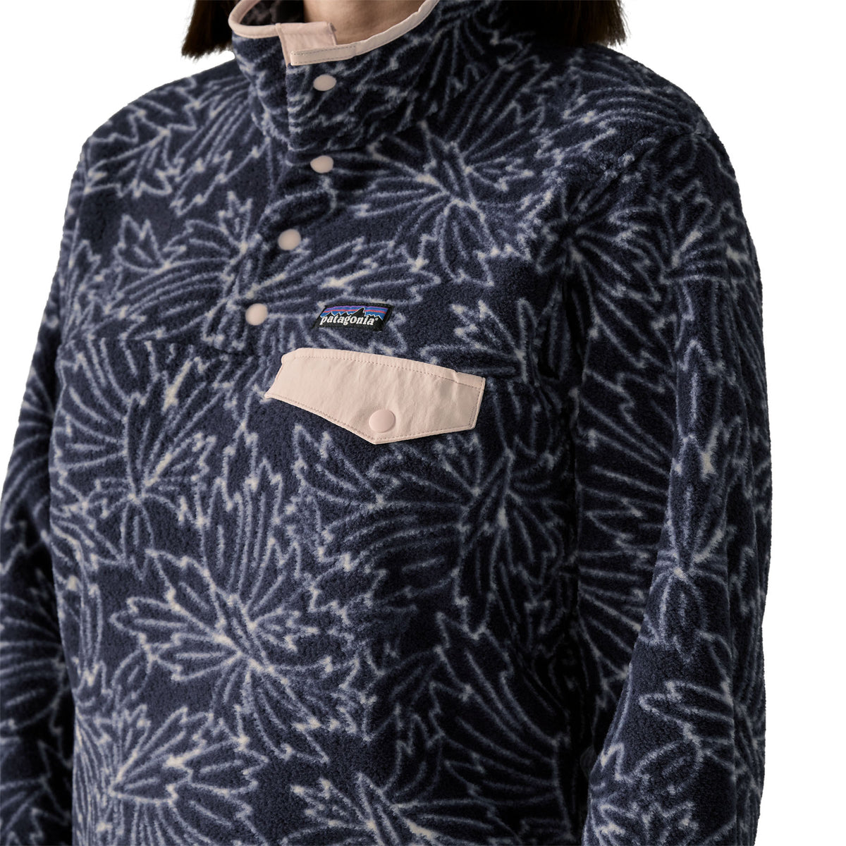Women's Lightweight Synchilla Snap-T Pullover - Navy