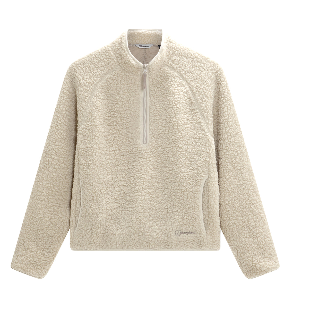 Women's Bamburgh 1/2 Zip Loft Fleece - Cream